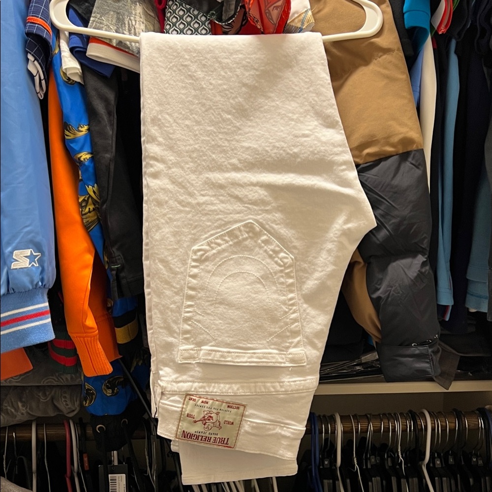 True Religion White Men's Jeans